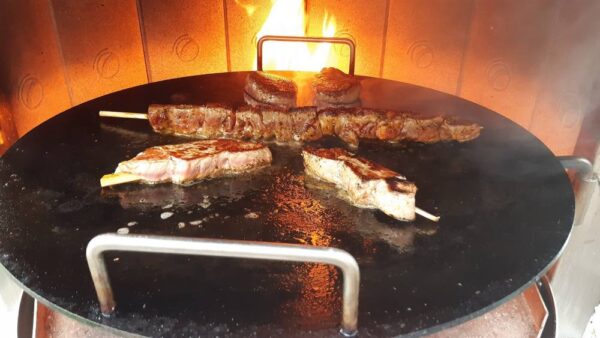 HERMAPRO Steakpfanne Grillplatte Vario 80