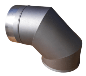 Bogenstück direkt am Gartenkamin